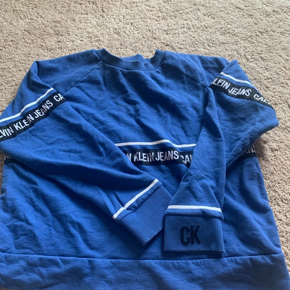 Calvin Klein Jeans Crewneck Sweatshirt Blue